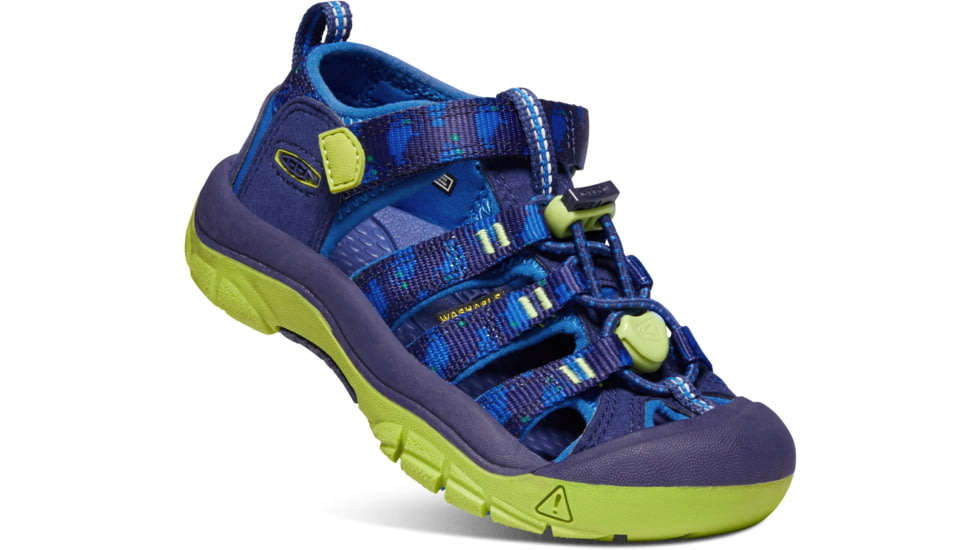 KEEN Little Kids Newport H2 Sandals, Blue Depths/Gargoyle, 8, 1009938-477-8