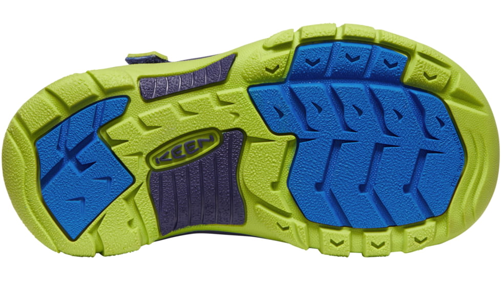 KEEN Little Kids Newport H2 Sandals, Blue Depths/Gargoyle, 8, 1009938-477-8