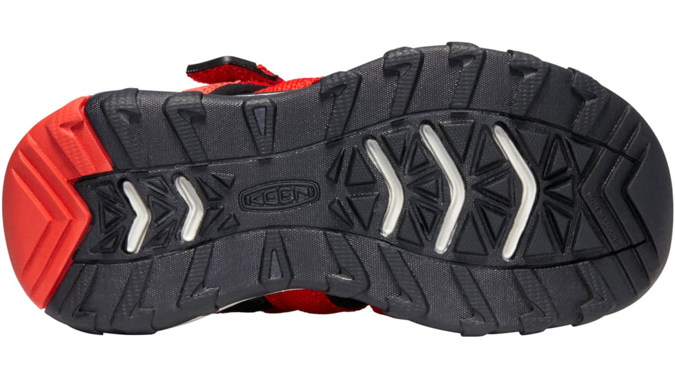 KEEN Little Kids Newport Neo H2 Sandals, Fiery Red/Golden Rod, 13, 1020609-600-13