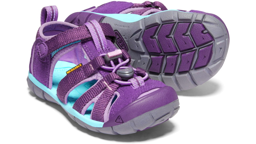 KEEN Little Kids Seacamp II CNX Sandals, Majesty/Tibetan Stone, 11, 1020681-500-11