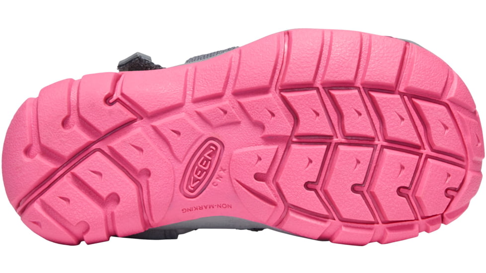 KEEN Little Kids Seacamp II CNX Sandals, Steel Grey/Rapture Rose, 13, 1020682-15-13