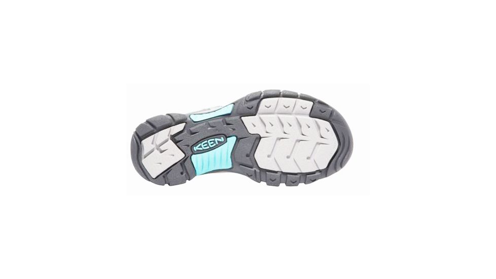KEEN Newport H2 Multi Sport Sandals - Women's, Steel Grey/Blue Turquoise, Medium, 10, 1018834-001-10