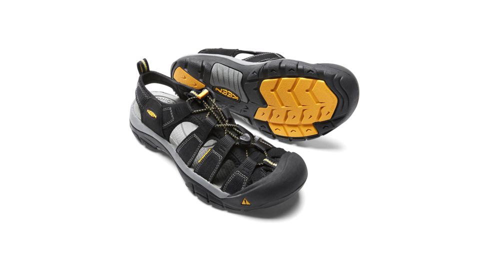KEEN Newport H2 Sandal - Mens, Black, 9 US, 1001907-1-9