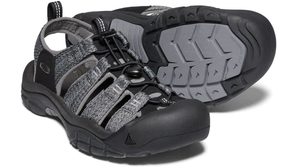 KEEN Newport H2 Sandals - Mens, Black/Steel Grey, 11.5 US, 1022252-black/stgrey-11.5