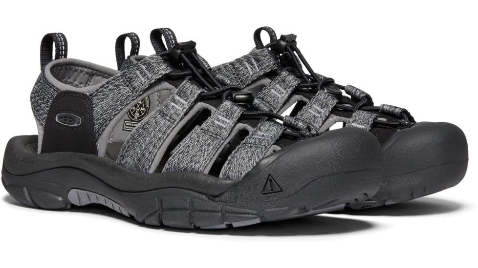 KEEN Newport H2 Sandals - Mens, Black/Steel Grey, 11.5 US, 1022252-black/stgrey-11.5