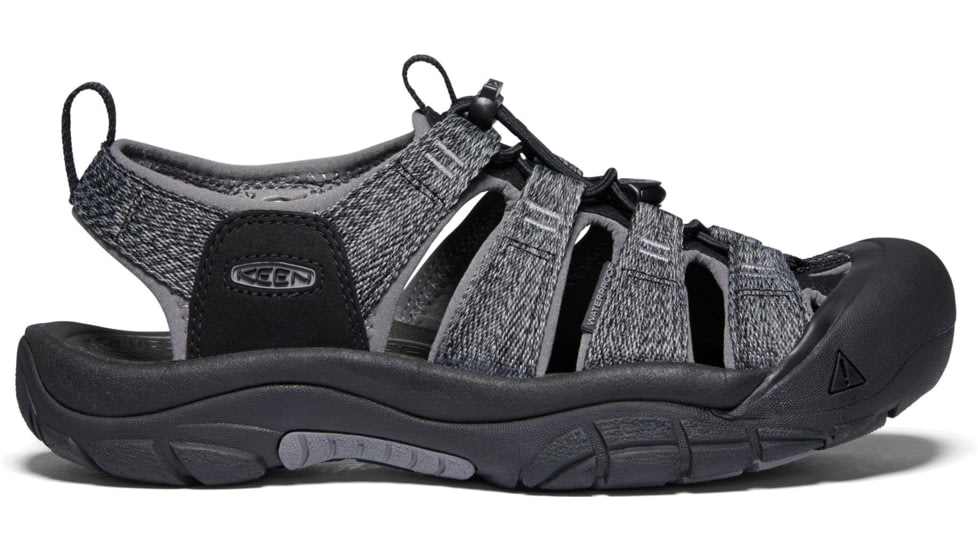 KEEN Newport H2 Sandals - Mens, Black/Steel Grey, 11.5 US, 1022252-black/stgrey-11.5