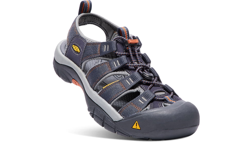 KEEN Newport H2 Sandals - Mens, India Ink/Rust, 7, 1001931-400-7