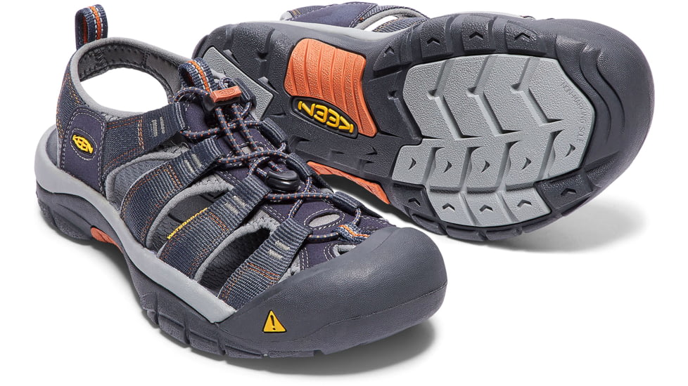 KEEN Newport H2 Sandals - Mens, India Ink/Rust, 7, 1001931-400-7