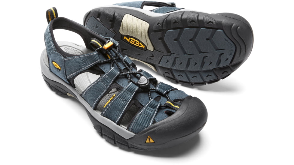 KEEN Newport H2 Sandals - Mens, Navy/Medium Gray, 7, 1001938-413-7