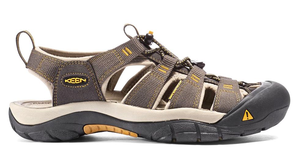 KEEN Newport H2 Sandal - Mens, Raven/Aluminum, 10 US, 1008399-3-10