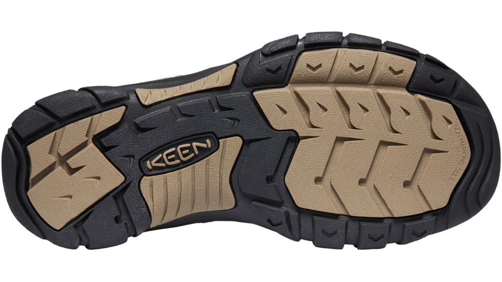 KEEN Newport H2 Sandals - Mens, Taupe/Black, 8.5 US, 1022251-taupe/black-8.5