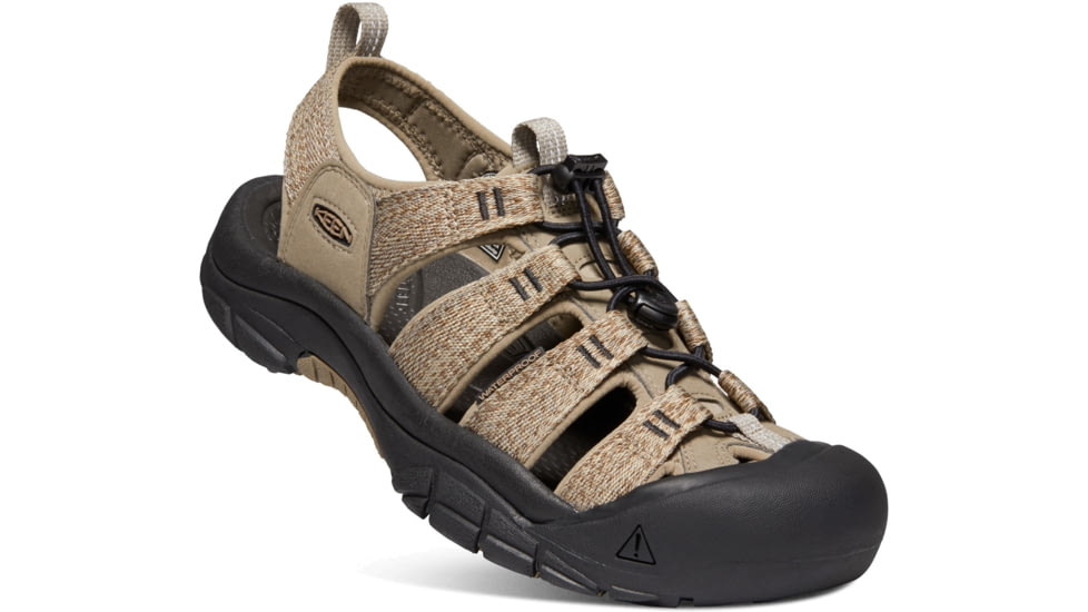 KEEN Newport H2 Sandals - Mens, Taupe/Black, 8.5 US, 1022251-taupe/black-8.5