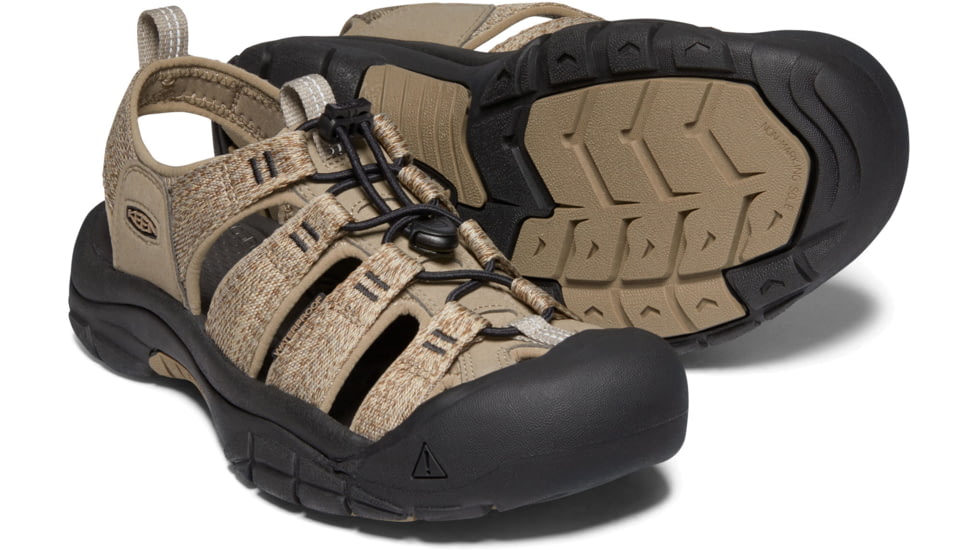 KEEN Newport H2 Sandals - Mens, Taupe/Black, 8.5 US, 1022251-taupe/black-8.5
