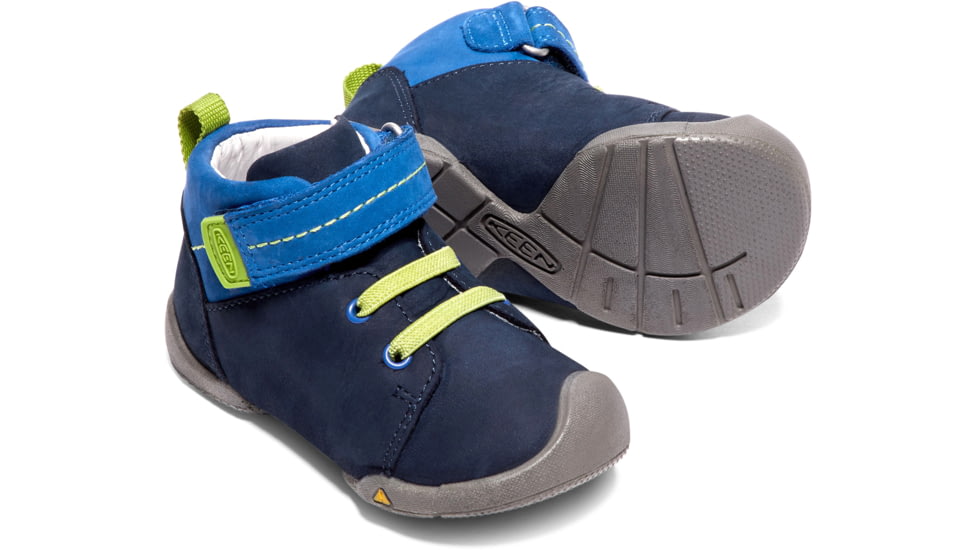 KEEN Pep Mid Shoes - Kids, Dress Blues/Classic Blue, 4, 1018464-400-4