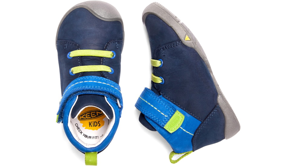 KEEN Pep Mid Shoes - Kids, Dress Blues/Classic Blue, 4, 1018464-400-4