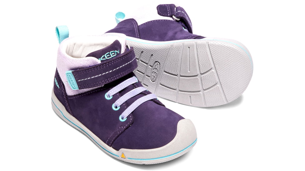 KEEN Pep Mid Shoes - Kids, Purple Plumeria/Sweet Lavender, 4, 1018465-500-4