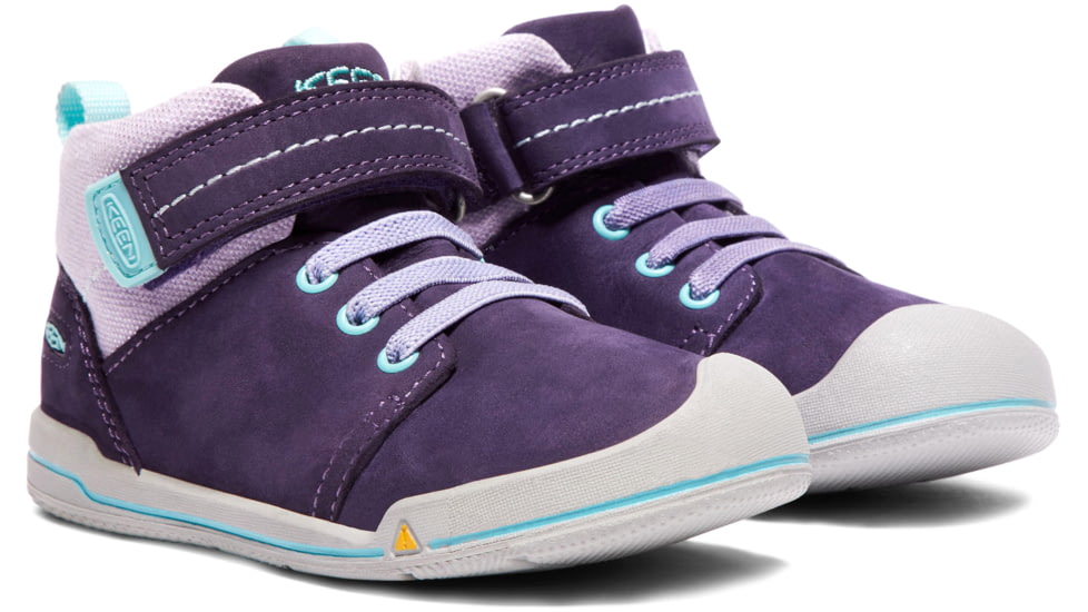 KEEN Pep Mid Shoes - Kids, Purple Plumeria/Sweet Lavender, 4, 1018465-500-4