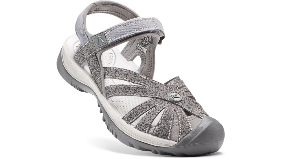 KEEN Rose Sandal - Womens, Gargoyle/Raven, 5, 1016733-095-5