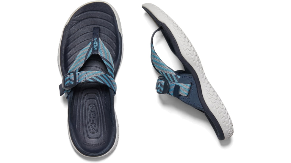 KEEN Solr Toe Post Shoes - Womens, Navy/Blue Mist, 8 US, 1022510-navy/blue mist-8