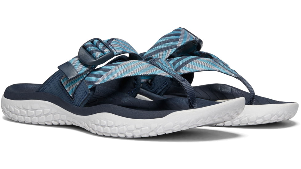 KEEN Solr Toe Post Shoes - Womens, Navy/Blue Mist, 8 US, 1022510-navy/blue mist-8