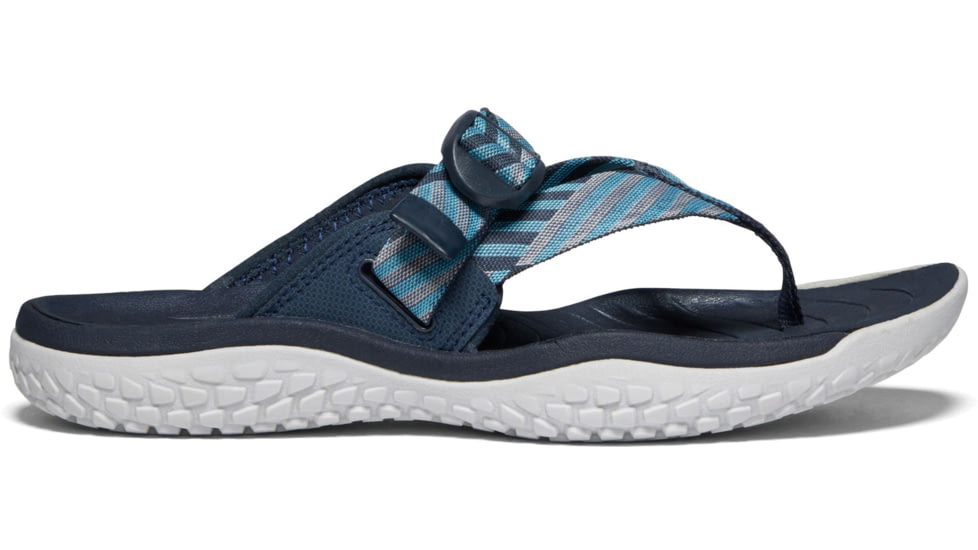 KEEN Solr Toe Post Shoes - Womens, Navy/Blue Mist, 8 US, 1022510-navy/blue mist-8