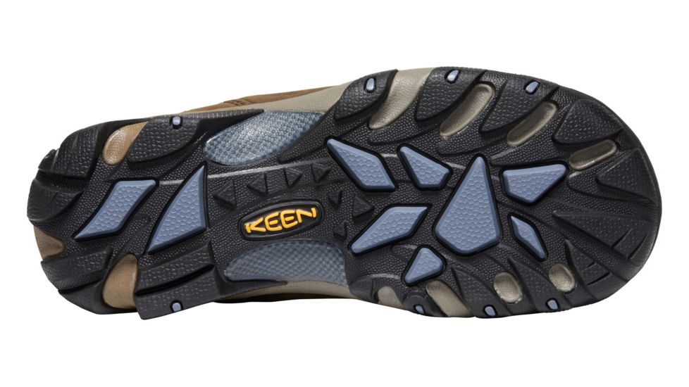 KEEN Targhee II Mid Waterproof Hiking Boots - Women's, Slate Black/Flint Stone, 7.5 US, 1004114-200-7.5