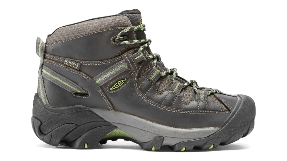 KEEN Targhee II Mid Waterproof Hiking Boots - Women's, Raven/Opaline, 9.5, 1014997-001-9.5