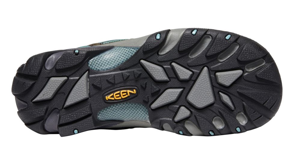 KEEN Targhee Ii Waterproof Hiking Boots - Women's, Black Olive/Mineral Blue, 7.5 US, 1012244-4-7.5