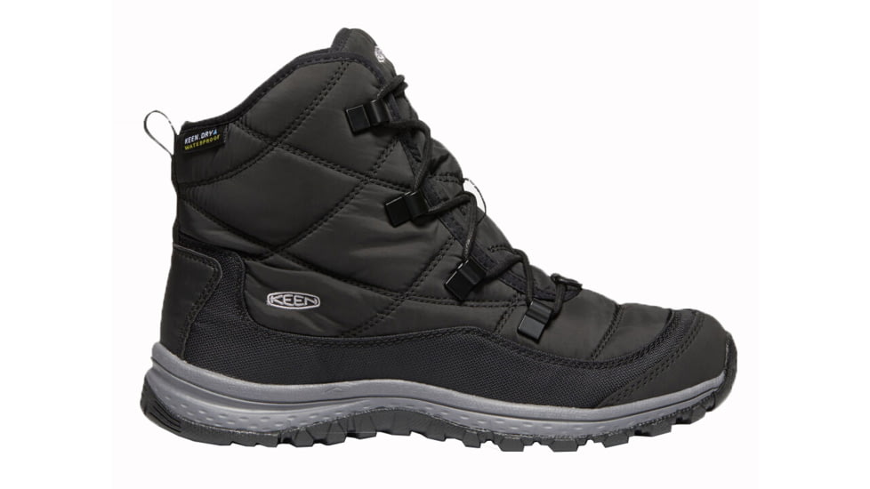 KEEN Terradora Ankle Waterproof Hiking Boots - Women's, Black/Steel Grey, Medium, 9.5, 1021735-001-9.5