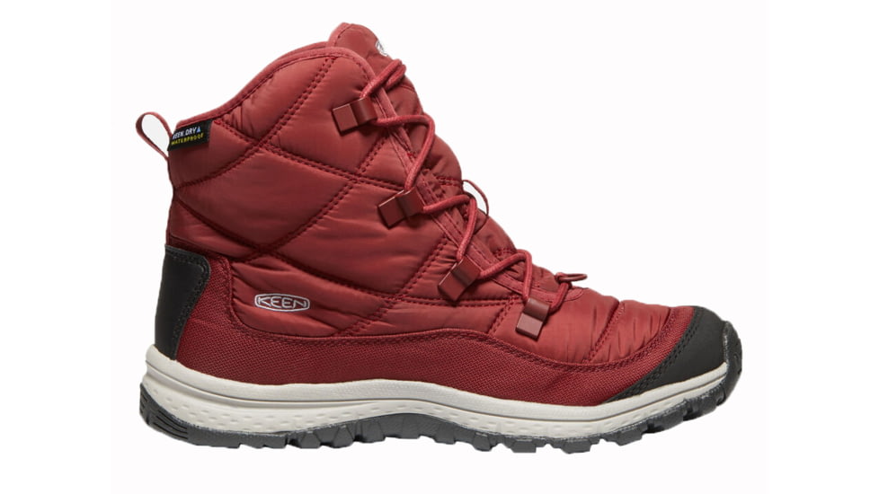 KEEN Terradora Ankle Wp - Women's, Merlot/Raven, Medium, 9.5, 1021738-600-9.5