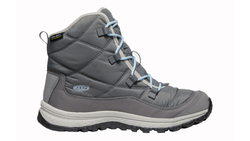 KEEN Terradora Ankle Wp - Women's, Steel Grey/Paloma, Medium, 6, 1021736-002-6