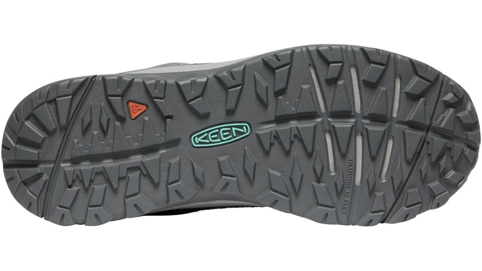 KEEN Terradora II WP Shoes - Womens, Steel Grey/Ocean Wave, 8 US, 1022346-stgrey/oceanw-8