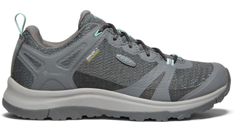 KEEN Terradora II WP Shoes - Womens, Steel Grey/Ocean Wave, 8 US, 1022346-stgrey/oceanw-8