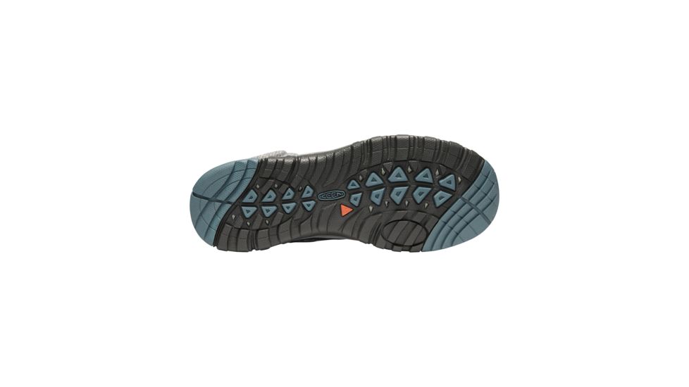 KEEN Terradora Mid Waterproof Hiking Boots - Womens, Stormy Weather/Wrought Iron, Medium, 7, 1019875-001-7