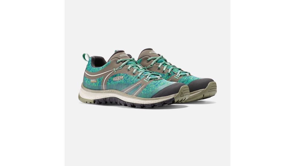 KEEN Terradora Waterproof Hiking Shoe - Women's, Bungee Cord/Malachite, 7 US 1017190-200-7