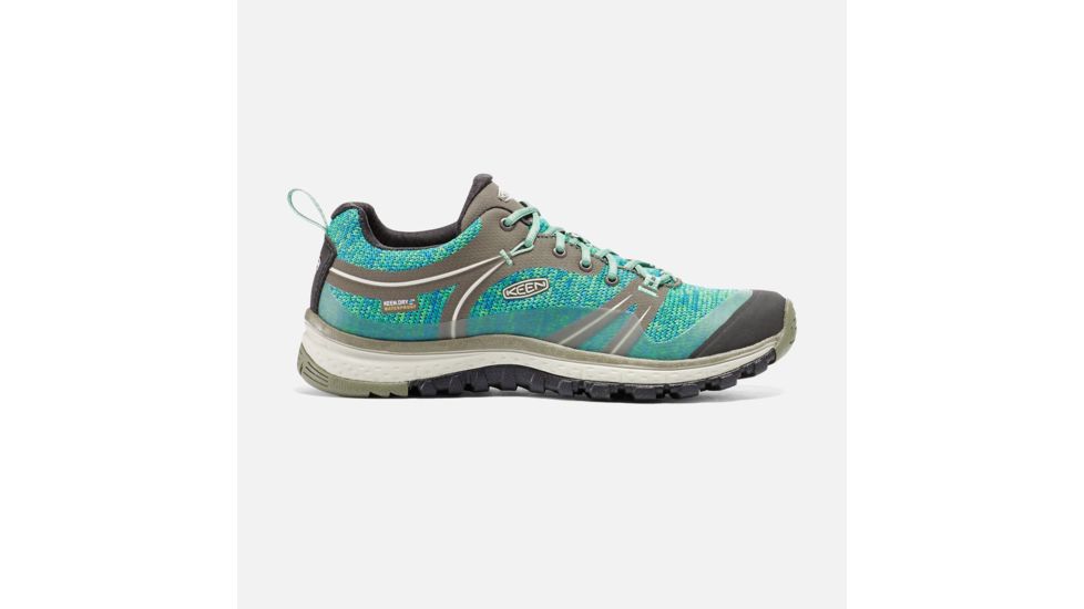 KEEN Terradora Waterproof Hiking Shoe - Women's, Bungee Cord/Malachite, 7 US 1017190-200-7