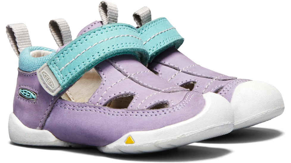 KEEN Toddlers Pep Fisherman Sandals, Sweet Lavender/Aqua Haze, 4, 1020013-500-4