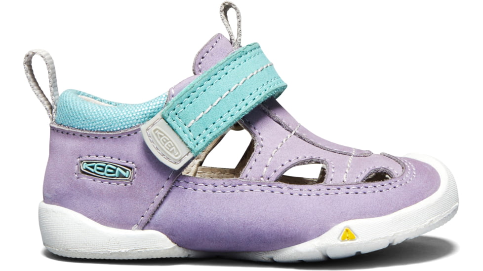 KEEN Toddlers Pep Fisherman Sandals, Sweet Lavender/Aqua Haze, 4, 1020013-500-4
