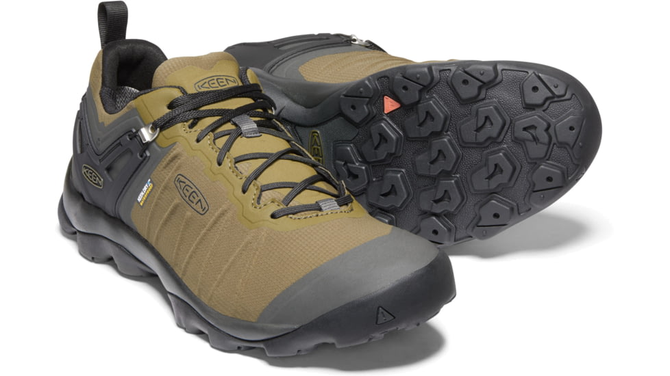 KEEN Venture WP Shoes - Mens, Dark Olive/Raven, 8.5 US, 1021169-do/raven-8.5