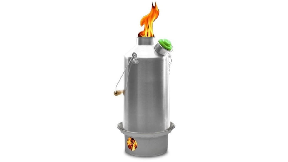 Kelly Kettle Stainless Steel Base Camp - Large, 50001