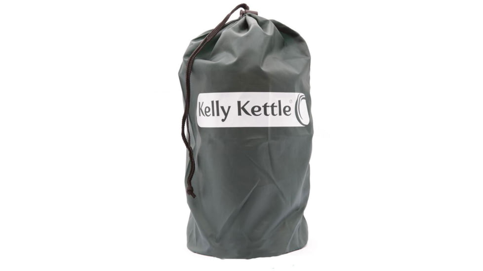 Kelly Kettle Trekker &amp; Kit, Stainless Steel, 50121