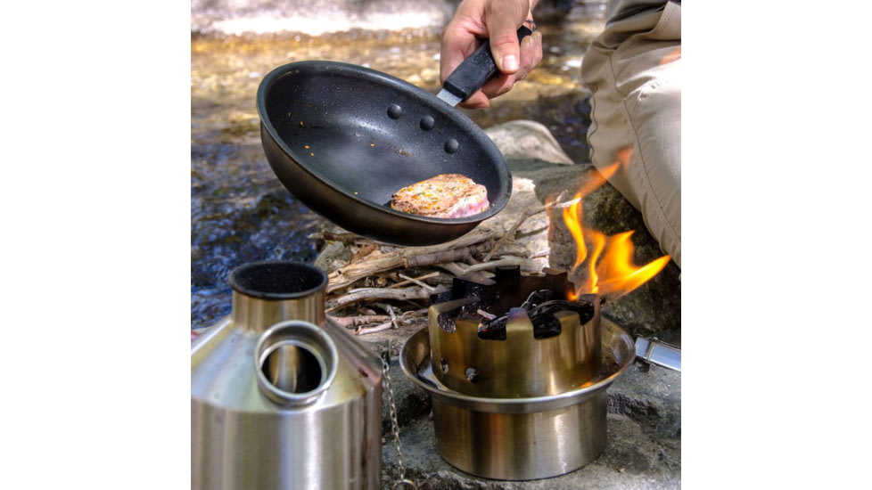 Kelly Kettle Ultimate Base Camp Kit, Stainless Steel, 50119