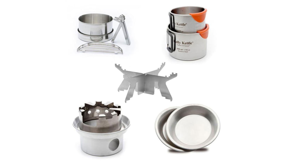 Kelly Kettle Ultimate Scout Kit, Stainless Steel, 50120