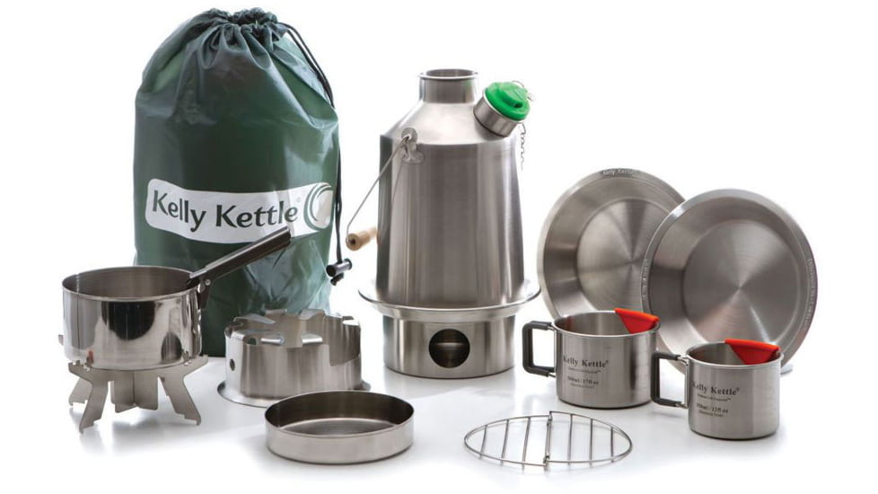 Kelly Kettle Ultimate Scout Kit, Stainless Steel, 50120