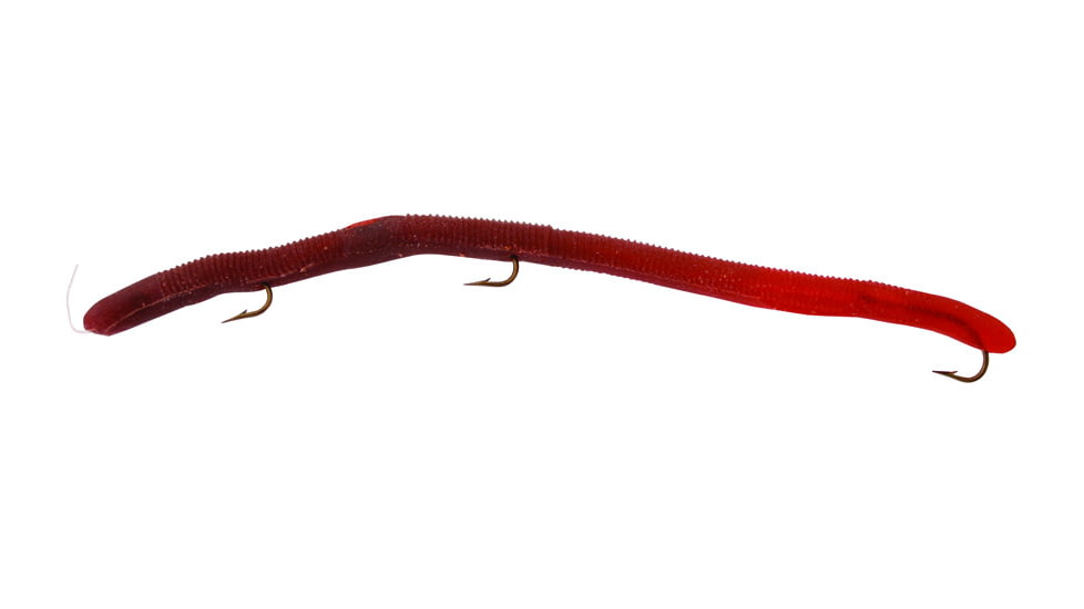 Kellys Pier Boy Special Pre-Rigged Plastic Worm, 5 1/2in, 3 Number 6 Hooks, Peachie Natural, PBS101-PN