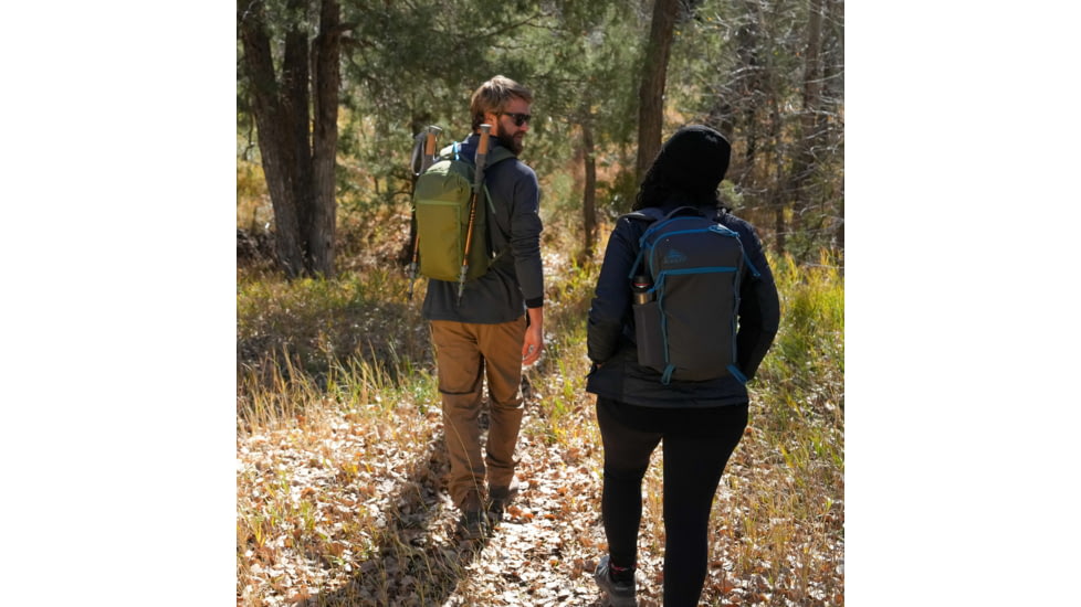 Kelty Asher 18L Backpack, Beluga/Stormy Blue, 18 Liter, 22629023BEL