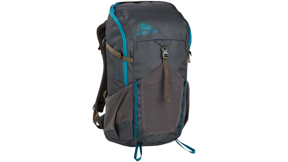 Kelty Asher 35L Daypack, Beluga/Stormy Blue, One Size, 22628622BEL