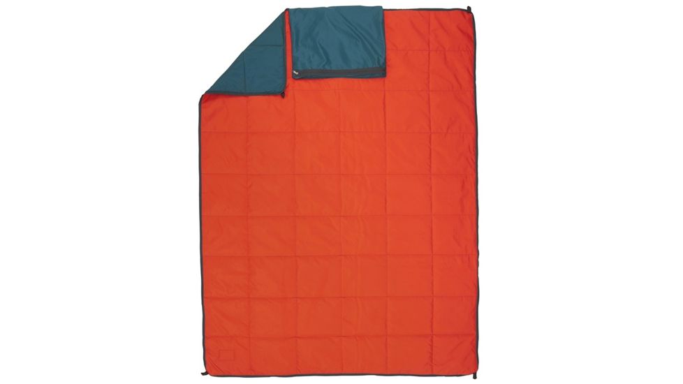 Kelty Bestie BFF Blanket Blankets, Deep Teal/Mandarin Red, 35425819TCH