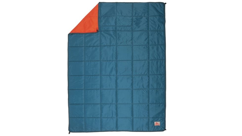 Kelty Bestie BFF Blanket Blankets, Deep Teal/Mandarin Red, 35425819TCH