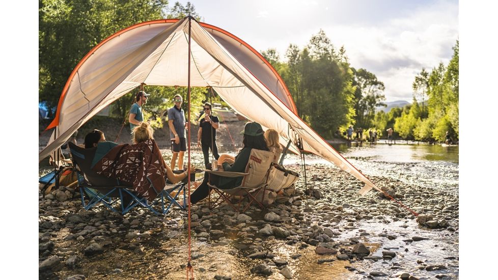 Kelty Big Shady Tent, Fallen Rock / Mandarin Red, 40821119MD